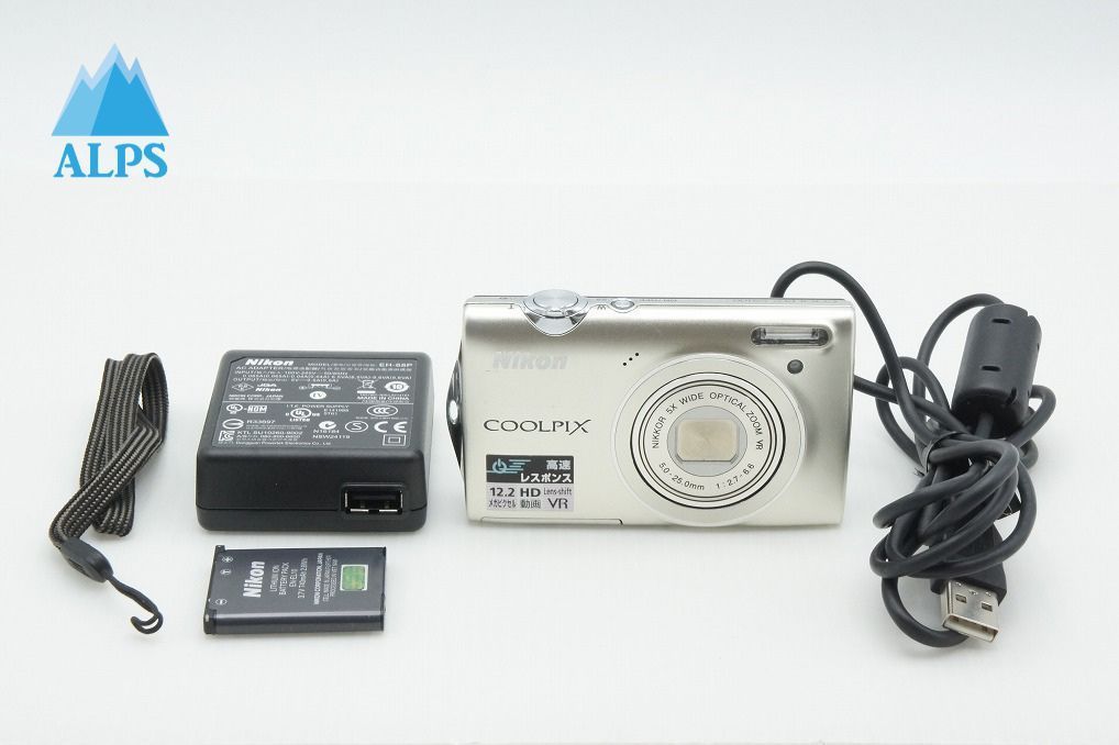 Nikon COOLPIX S5100 コンパクト デジタルカメラ 充電器付き 通電確認