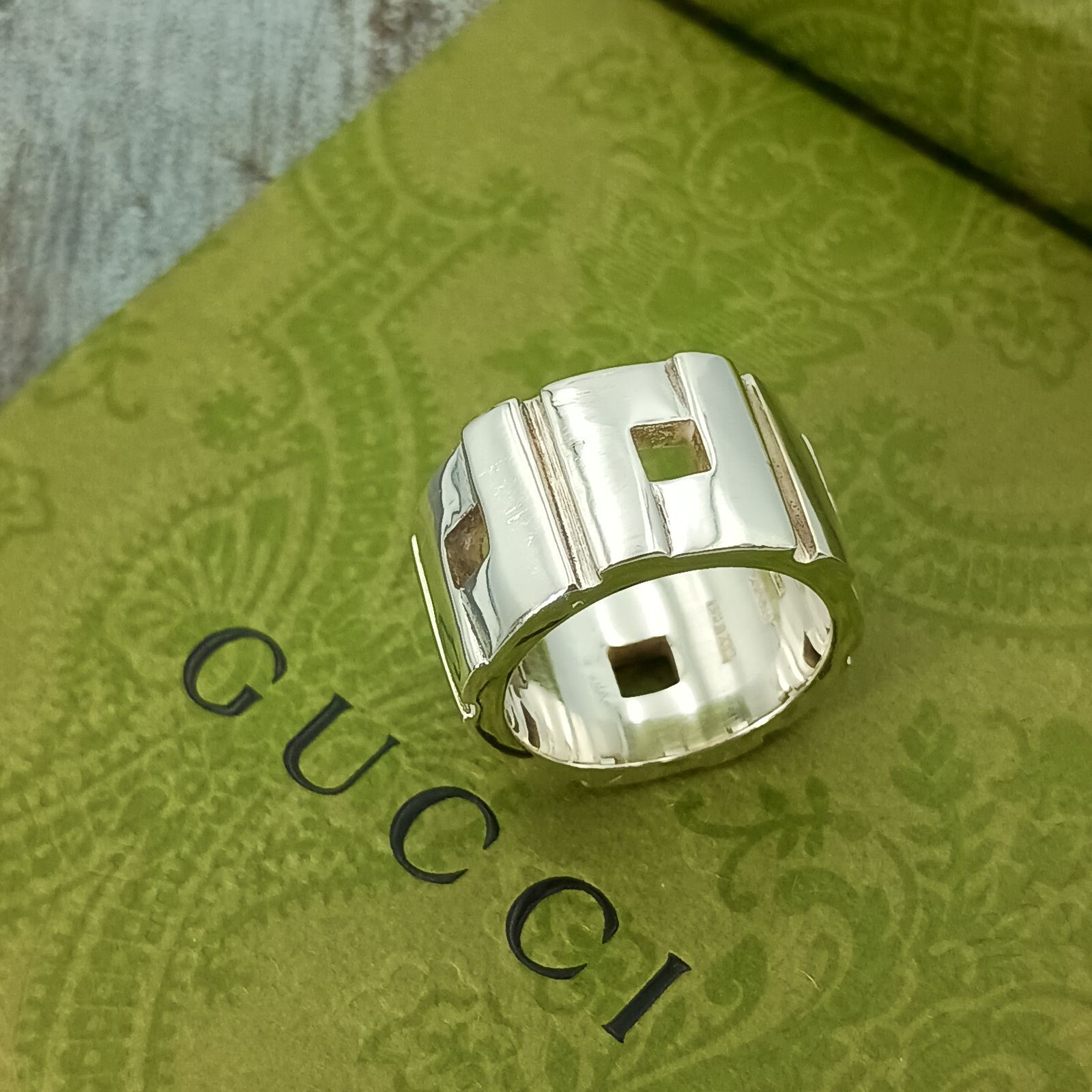 GUCCI グッチ 13号 モダニスト リング レディース 指輪 シルバー925 