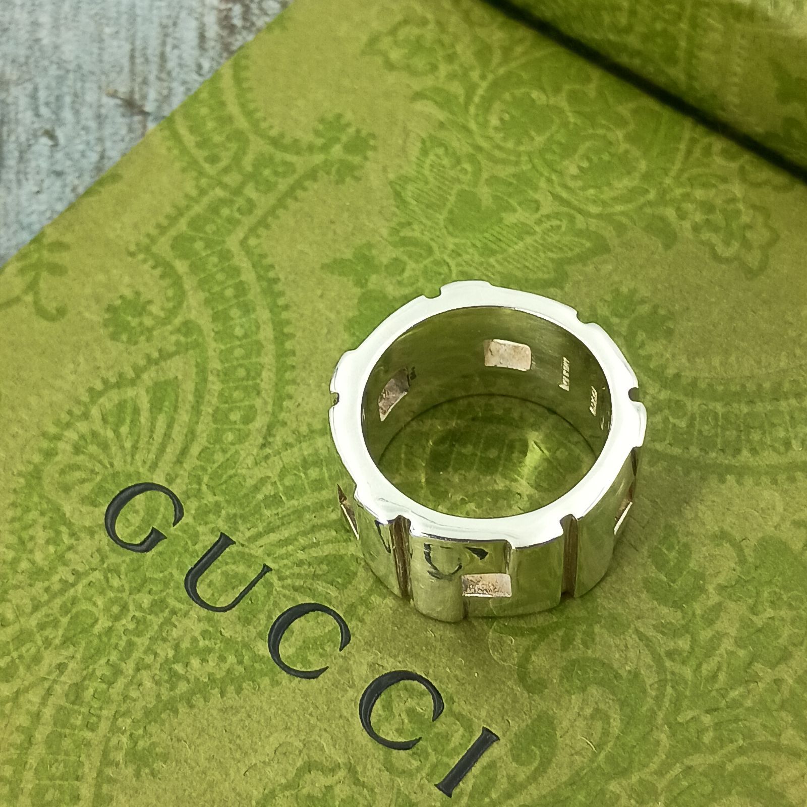GUCCI グッチ 13号 モダニスト リング レディース 指輪 シルバー925 