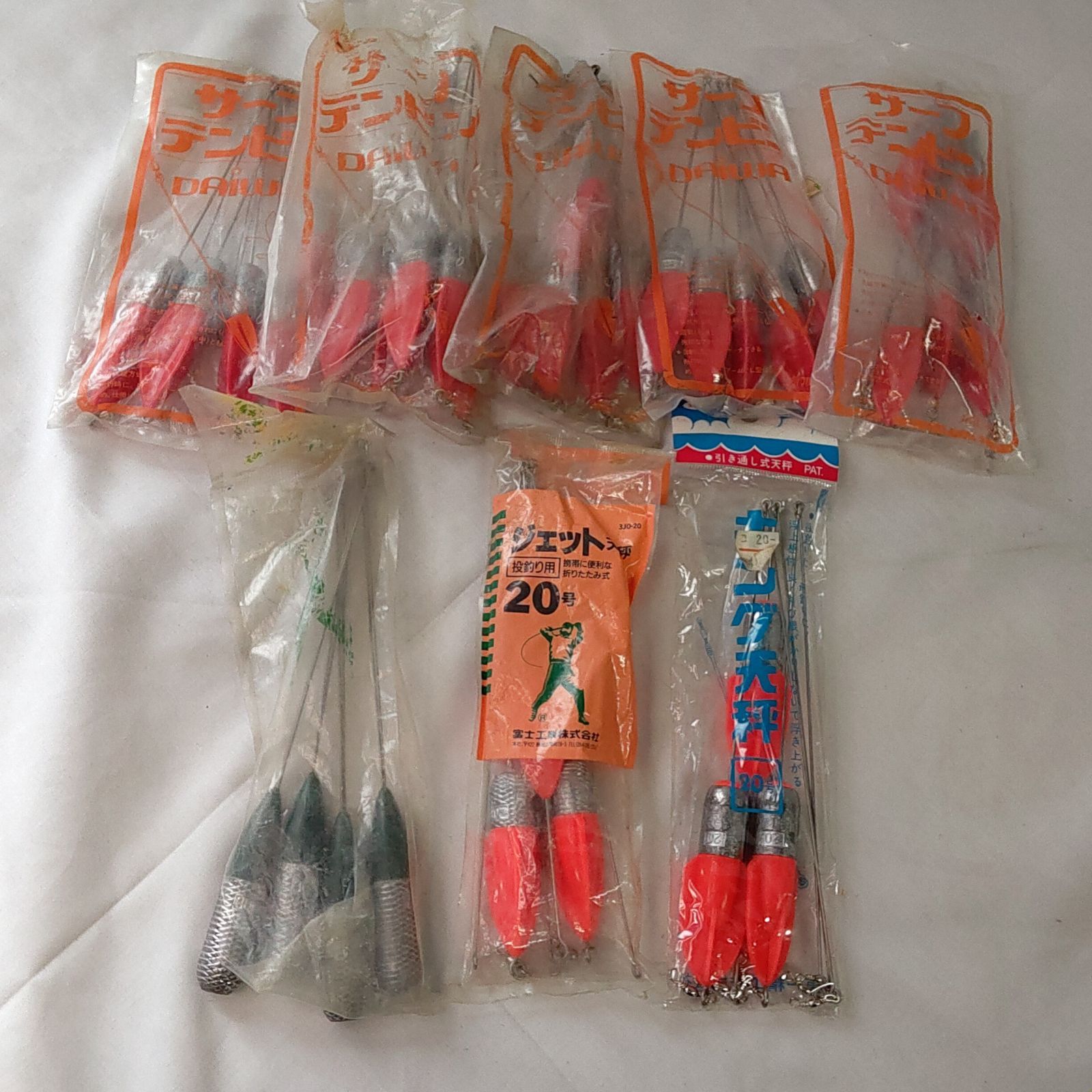 未使用 釣具 ジェット天秤 釣り具 20号6個 23号25個 30号4個 U412
