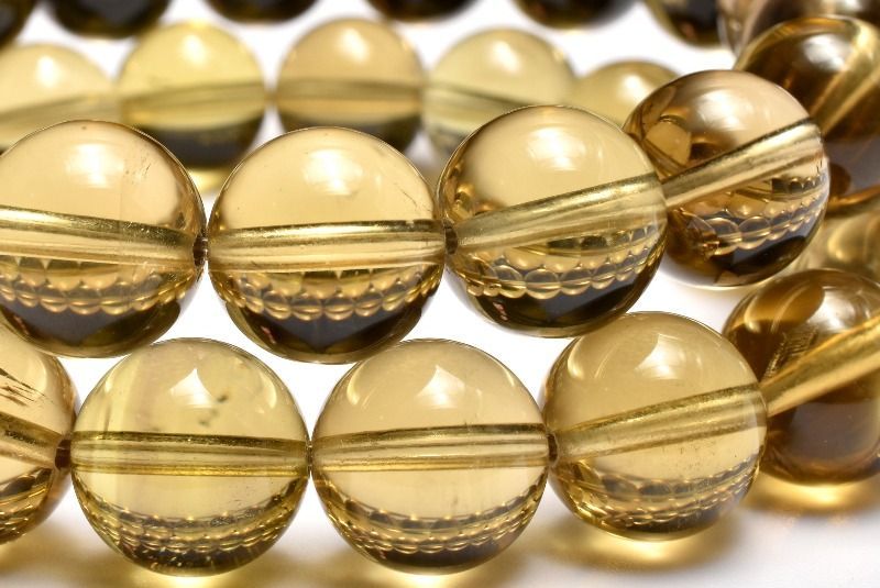希少◇魔晶宙斯 ゼウスクォーツ(スモーキーシトリンファントム) 12.5mm