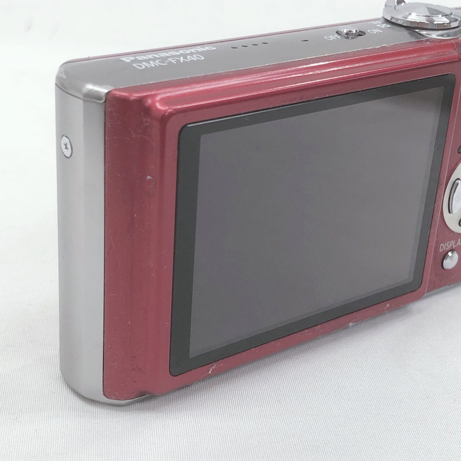 ジャンク Panasonic LUMIX DMC-FX40 コンパクトデジタルカメラ 【公式 