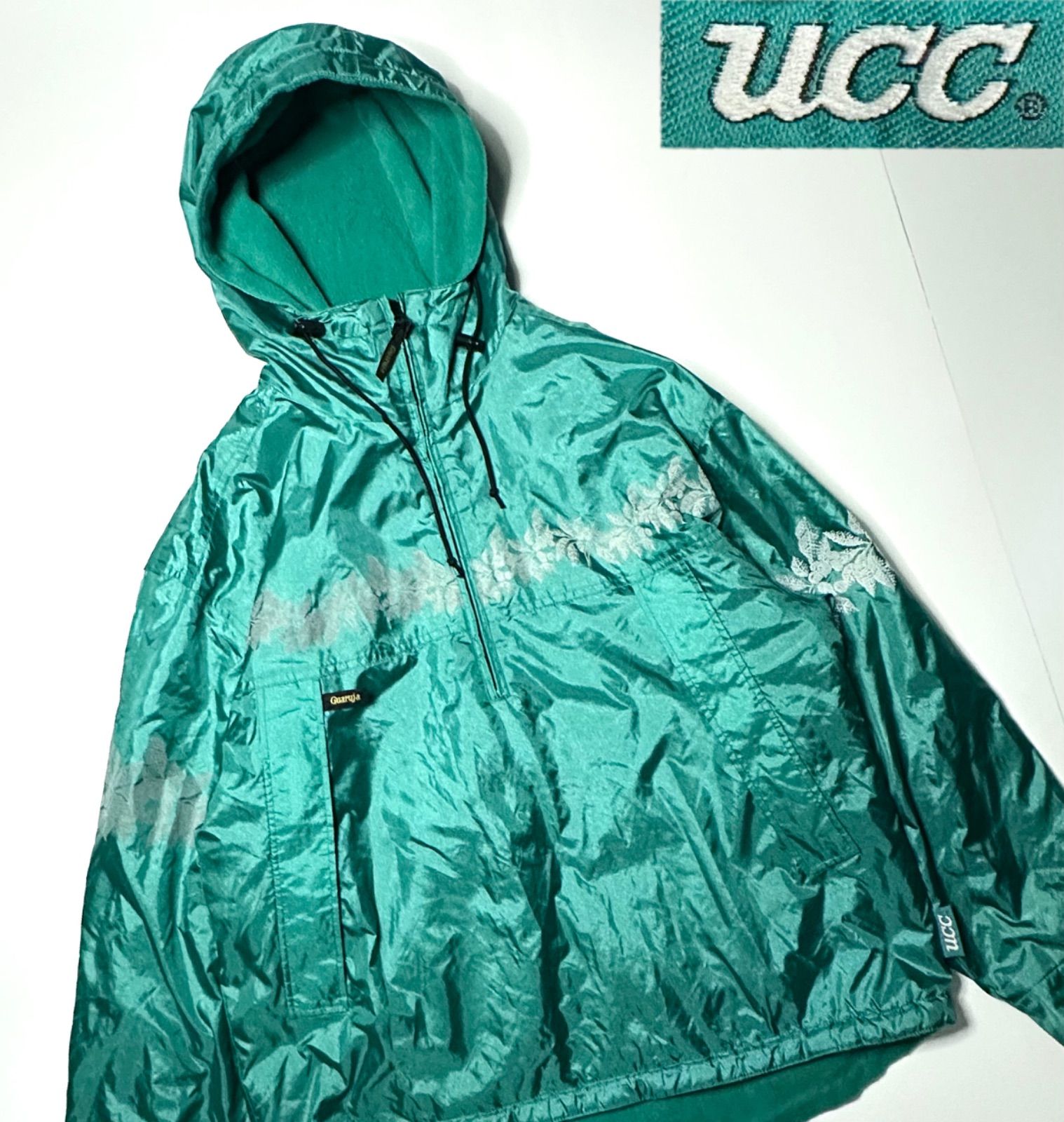 90s】【UCC】【非売品】リフレクターデザイン ナイロンパーカー レア 