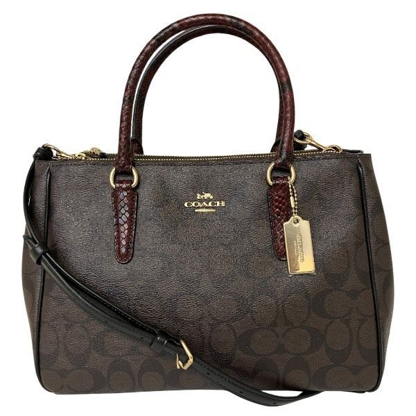 コーチ COACH シグネチャー F44959 2Way バッグ ハンドバッグ 