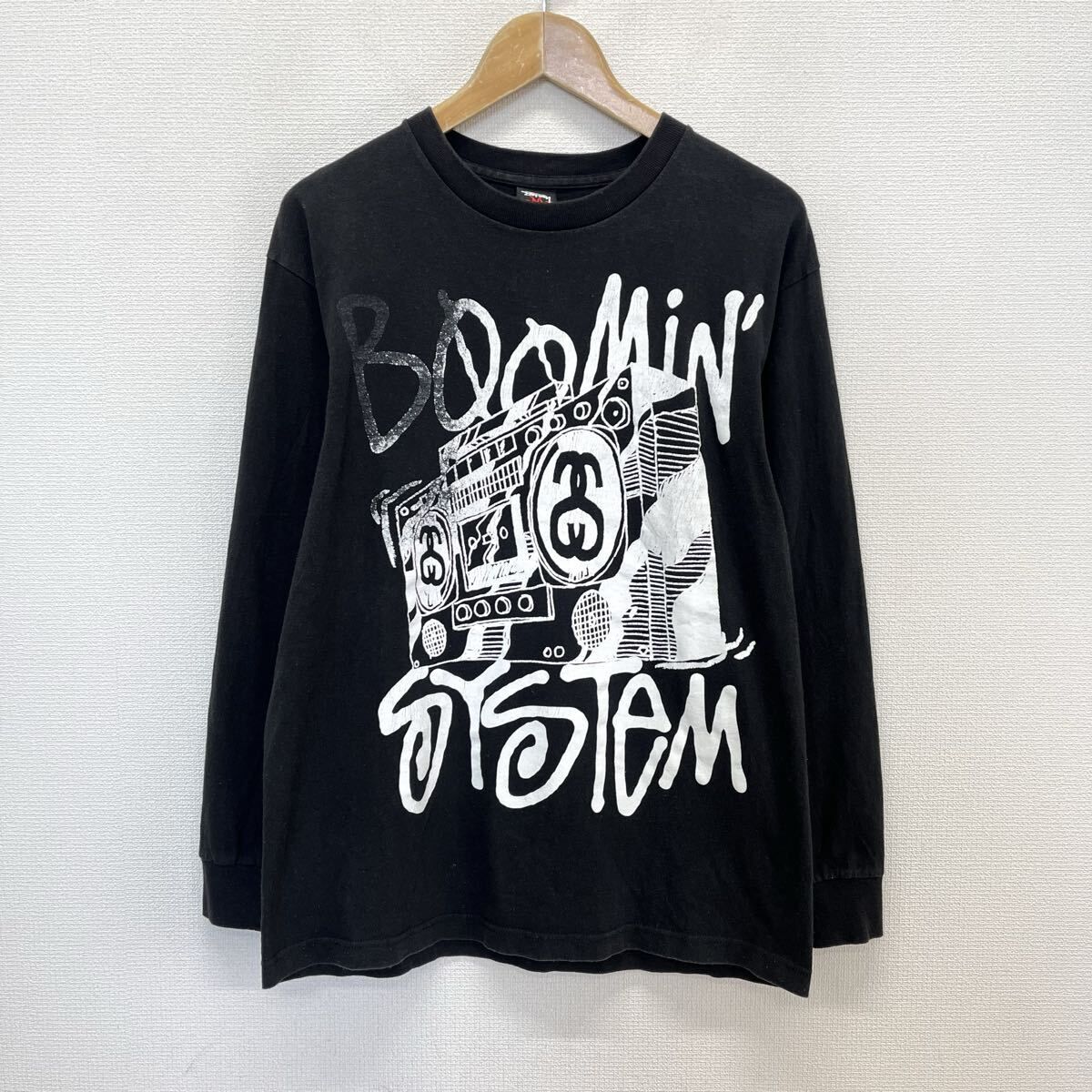 Stussy グラフィックプリント 長袖カットソー 中古・古着通販】stussy 