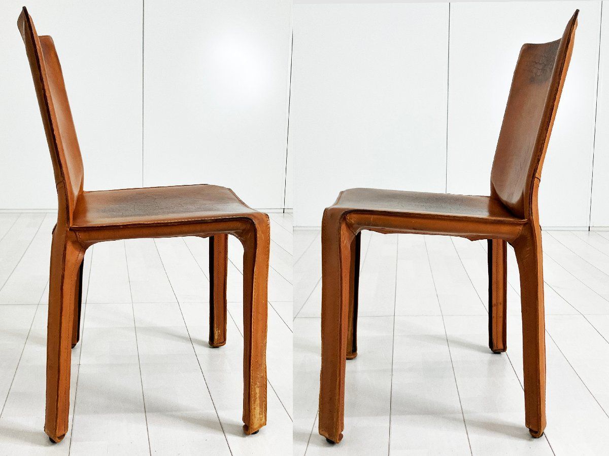 お得，新品 A)cassina/カッシーナ412 CAB / キャブチェアマリオ