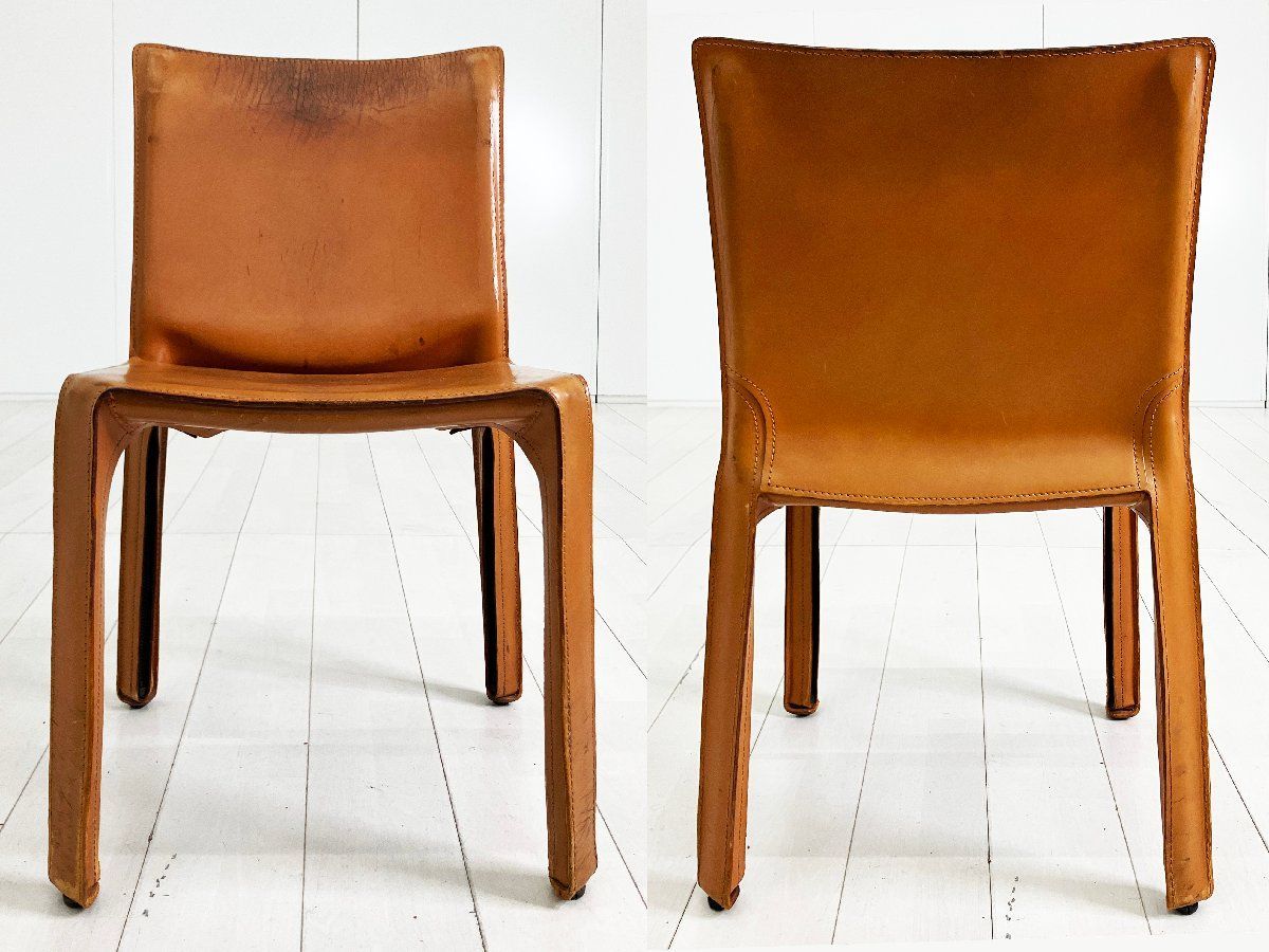 M)cassina/カッシーナ□412 CAB / キャブチェア□マリオベリーニ