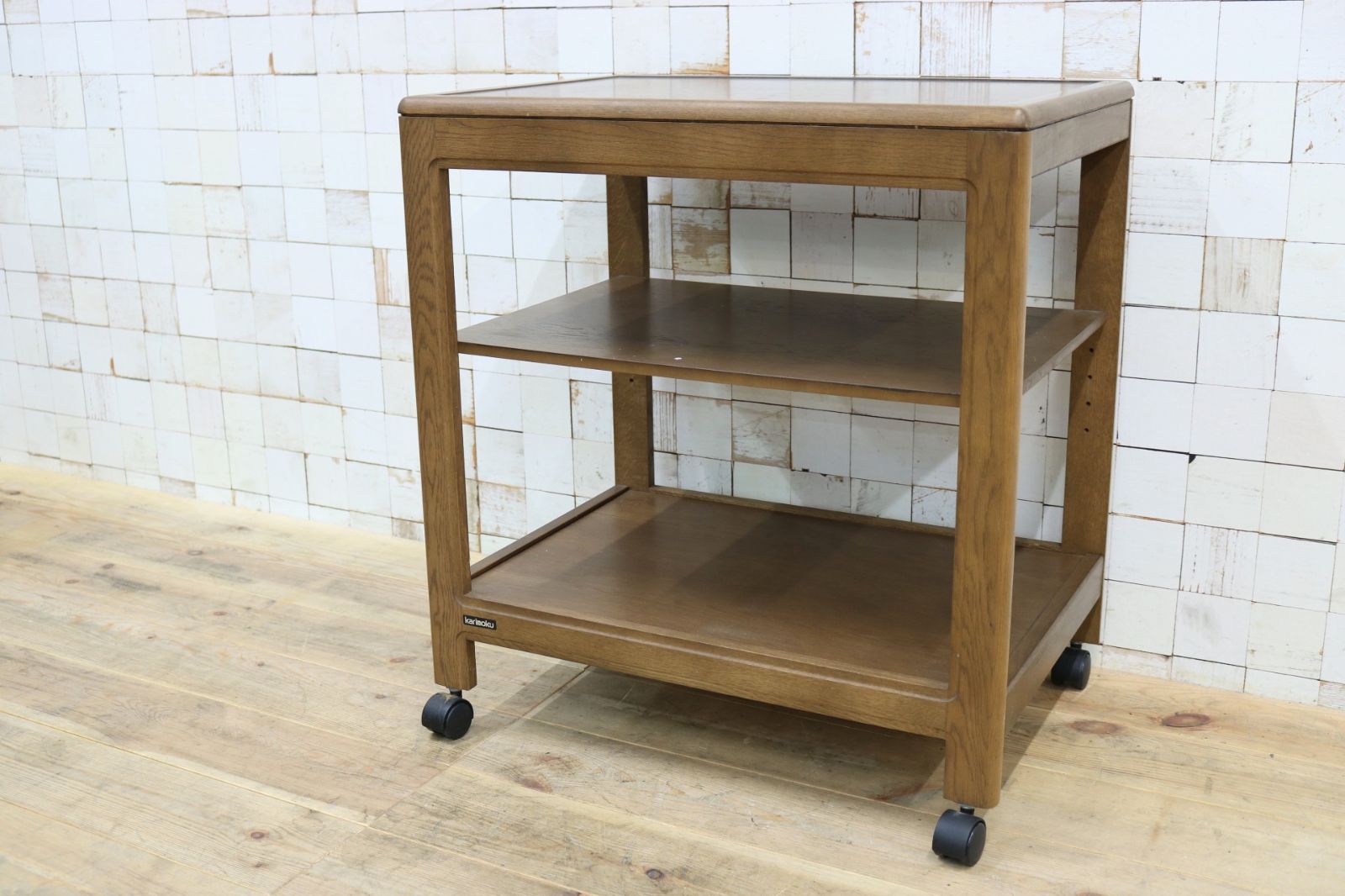 カリモク家具 karimokuの木製ワゴン／キッチンワゴン Karimoku