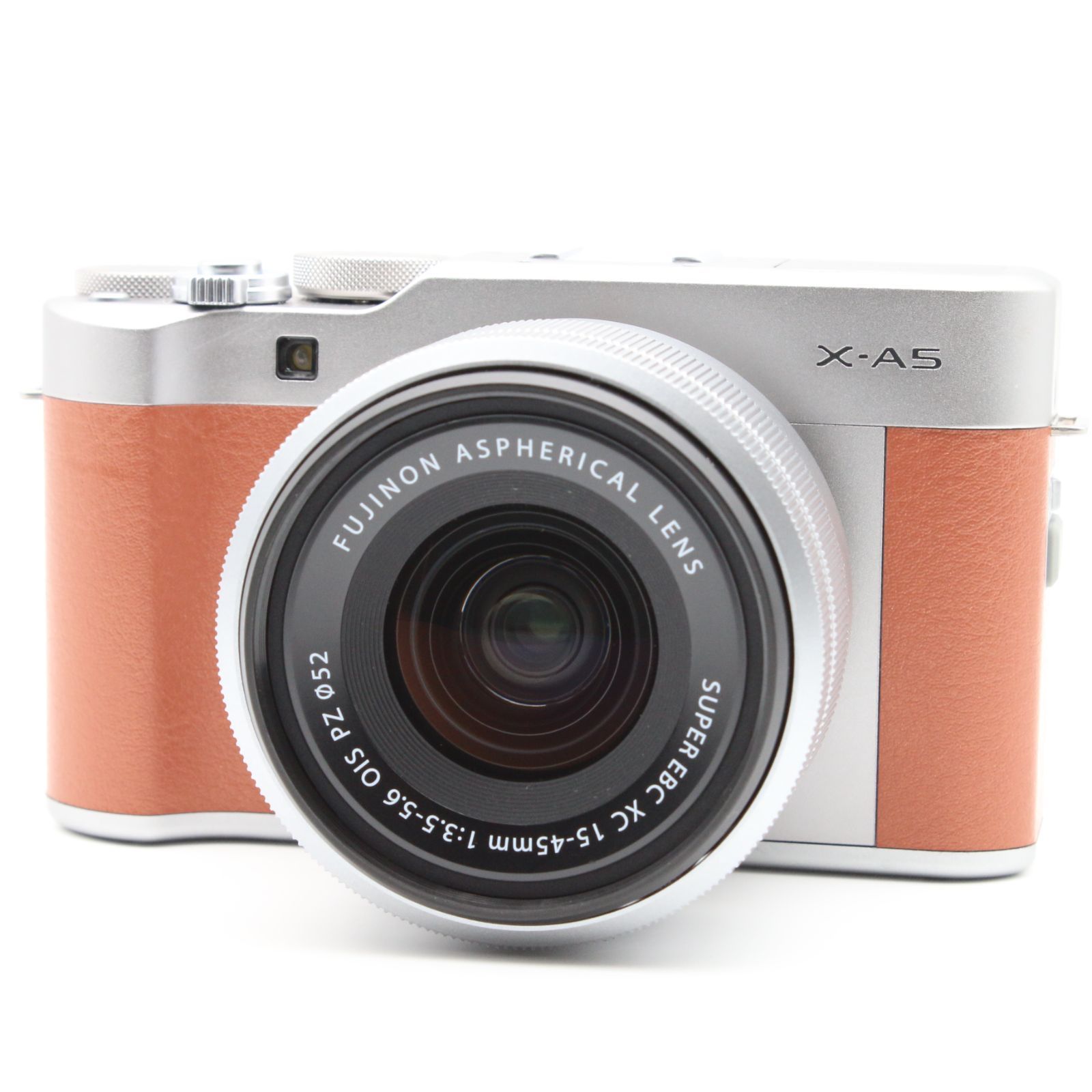 極上品】 FUJIFILM X-A5 レンズキット ブラウン FUJINON XC 15-45mm F3