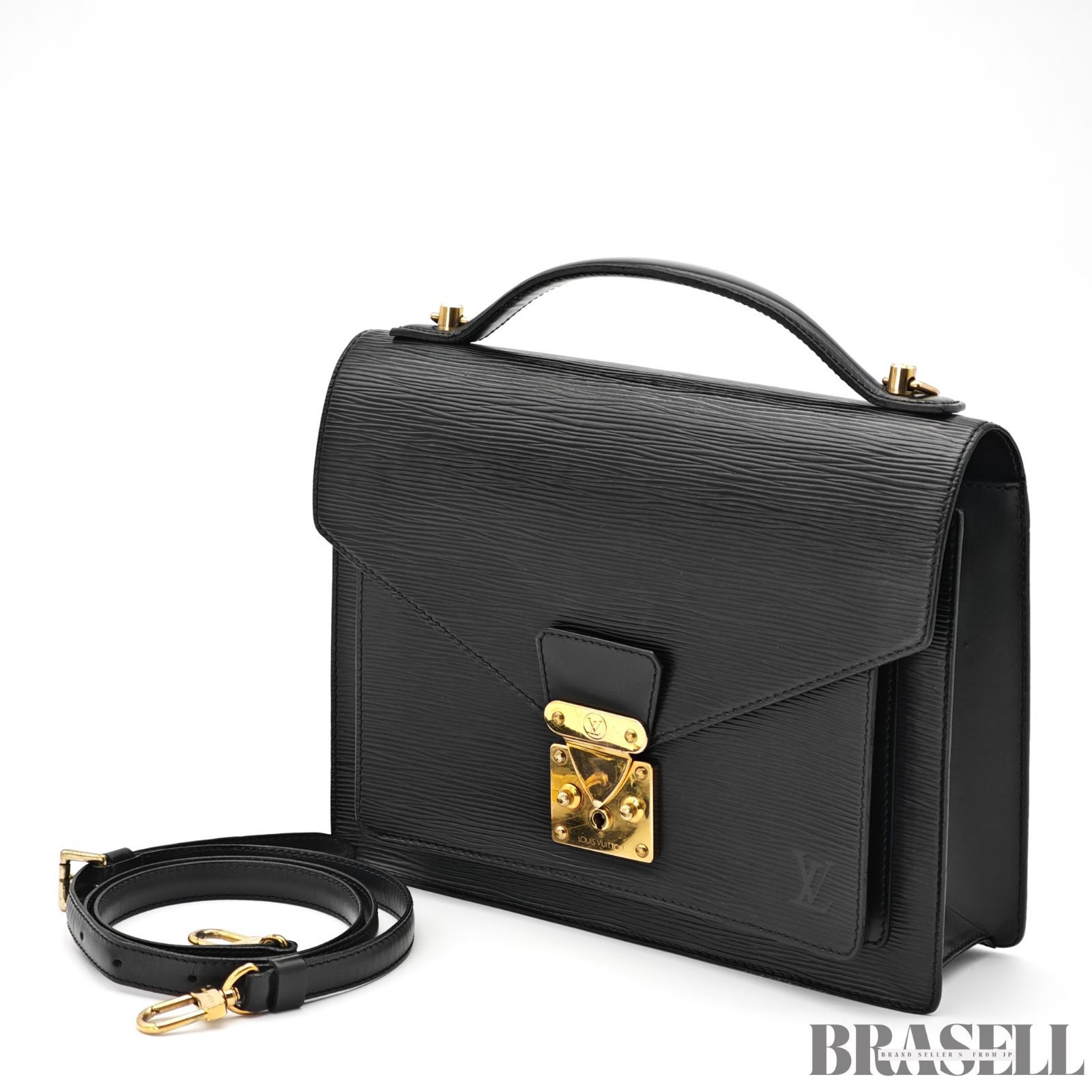 LOUIS VUITTON エピ モンソー M52122 バッグ 2way ハンドバッグ 