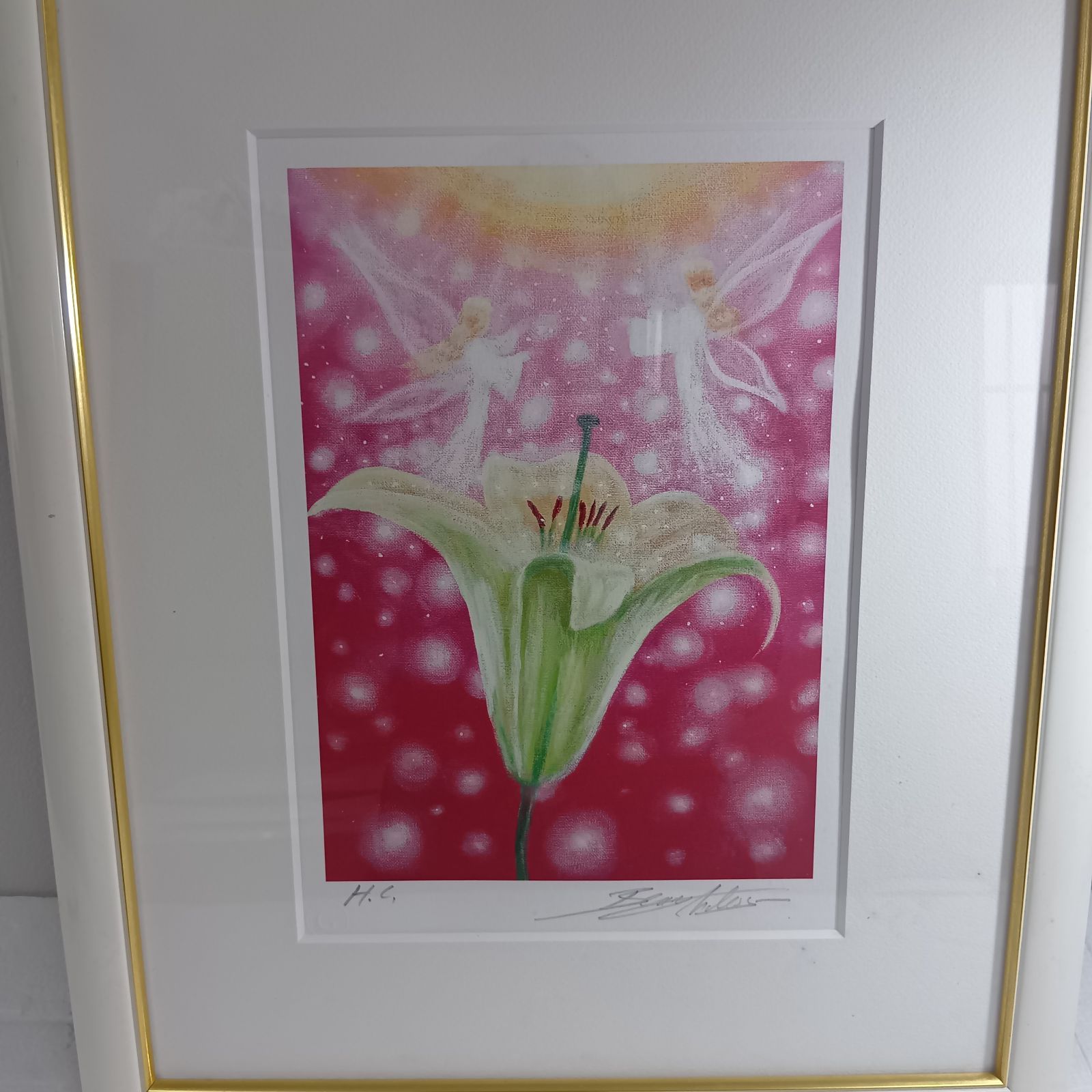 Angels of the Lily／ベニーアンダーソン 絵画 N ベニー・アンダーソン Benny Andersson 絵画 Angels of the Lily