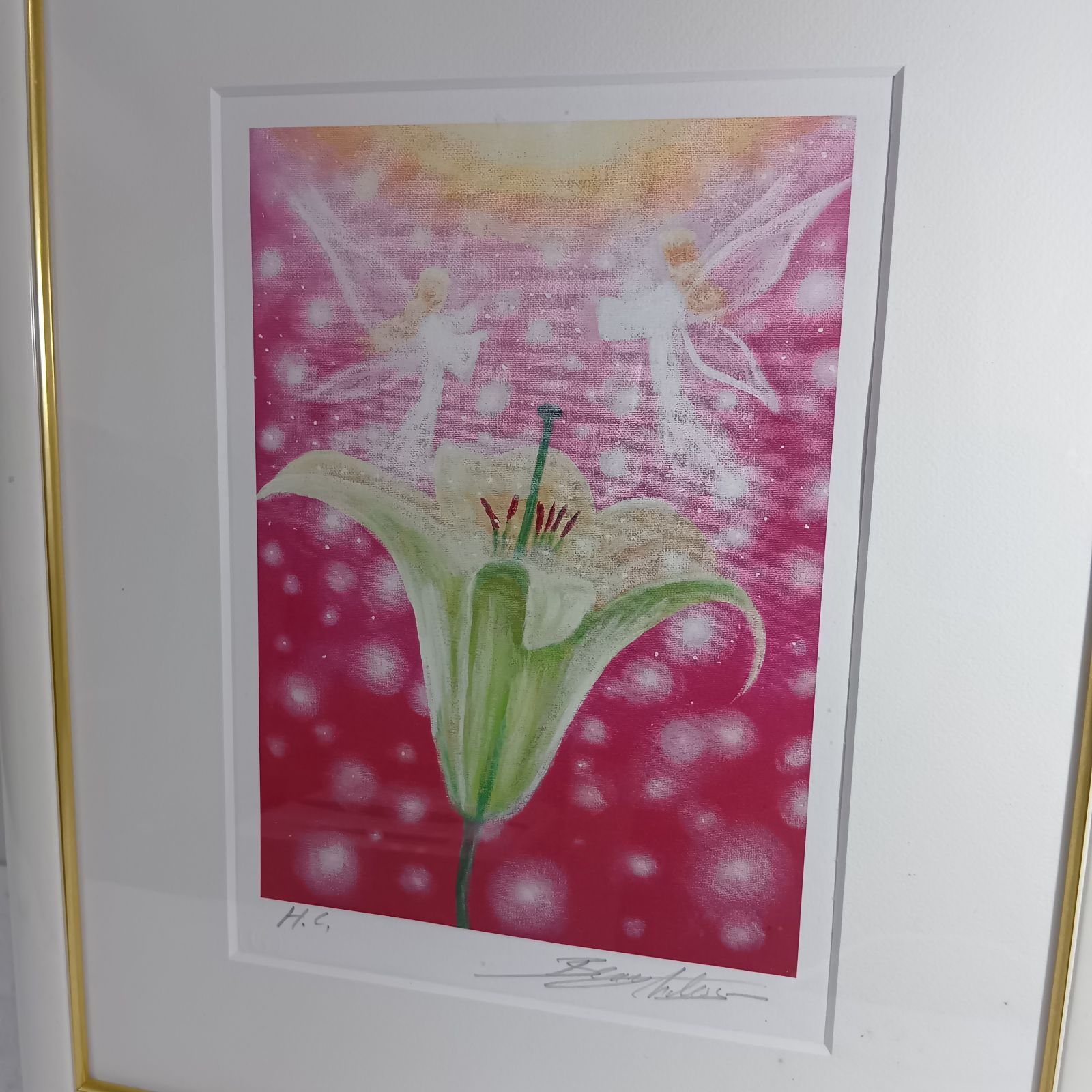 Angels of the Lily／ベニーアンダーソン 絵画 N ベニー・アンダーソン Benny Andersson 絵画 Angels of the Lily
