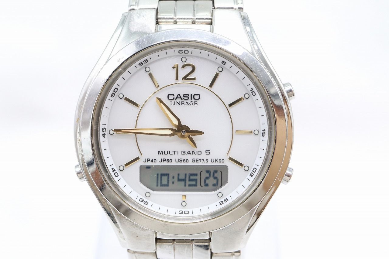 W306-5】動作品 CASIO LINEAGE MULTIBAND5 カシオ リニエージ マルチ 