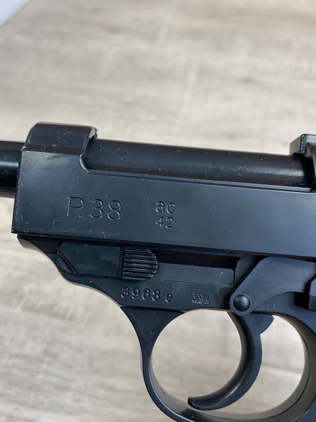 ワルサーP38 10歳以上エアーHOPハンドガン 手動 ジャンク品 26WK0413