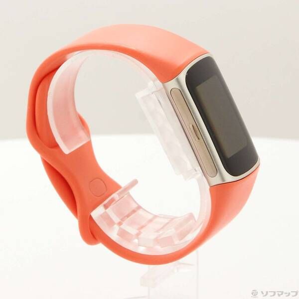 Fitbit Charge 6 Coral/Gold 中古品 - メルカリ