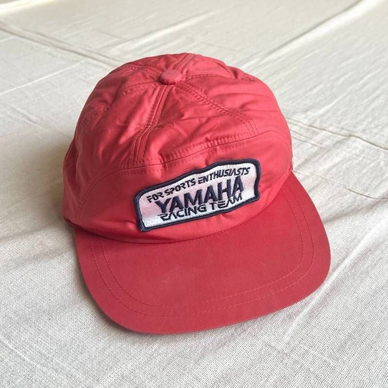 【希少】 YAMAHA キャップ 当時物 ヤマハ レーシング 極希少 ～90s vintage ヴィンテージ小物 YAMAHA RACING TEAM ヤマハ
