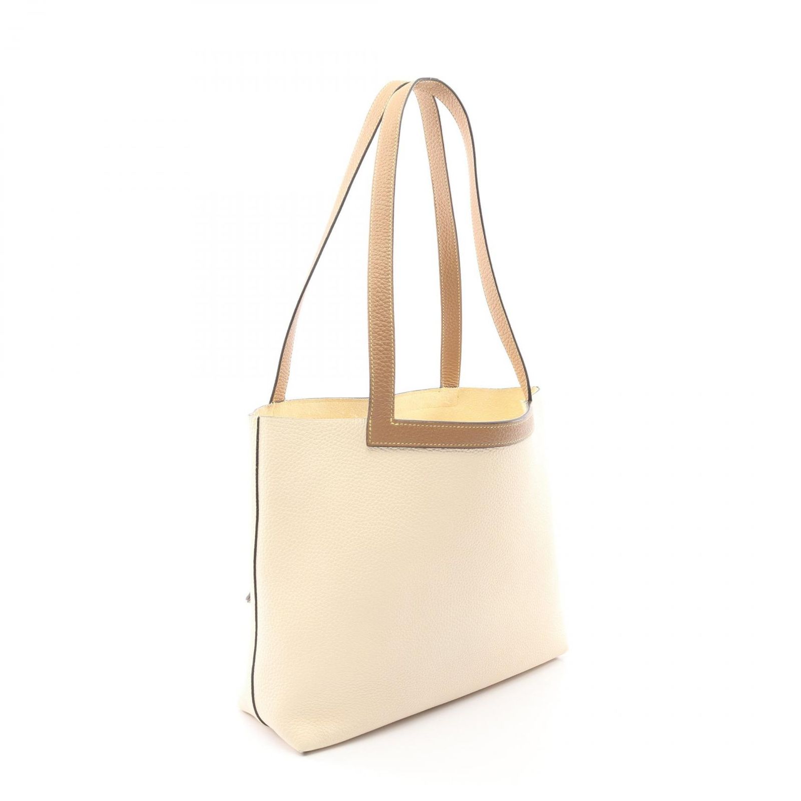 エルメス HERMES トートバッグ カバセリエ31 ナタ/チャイ レザー 