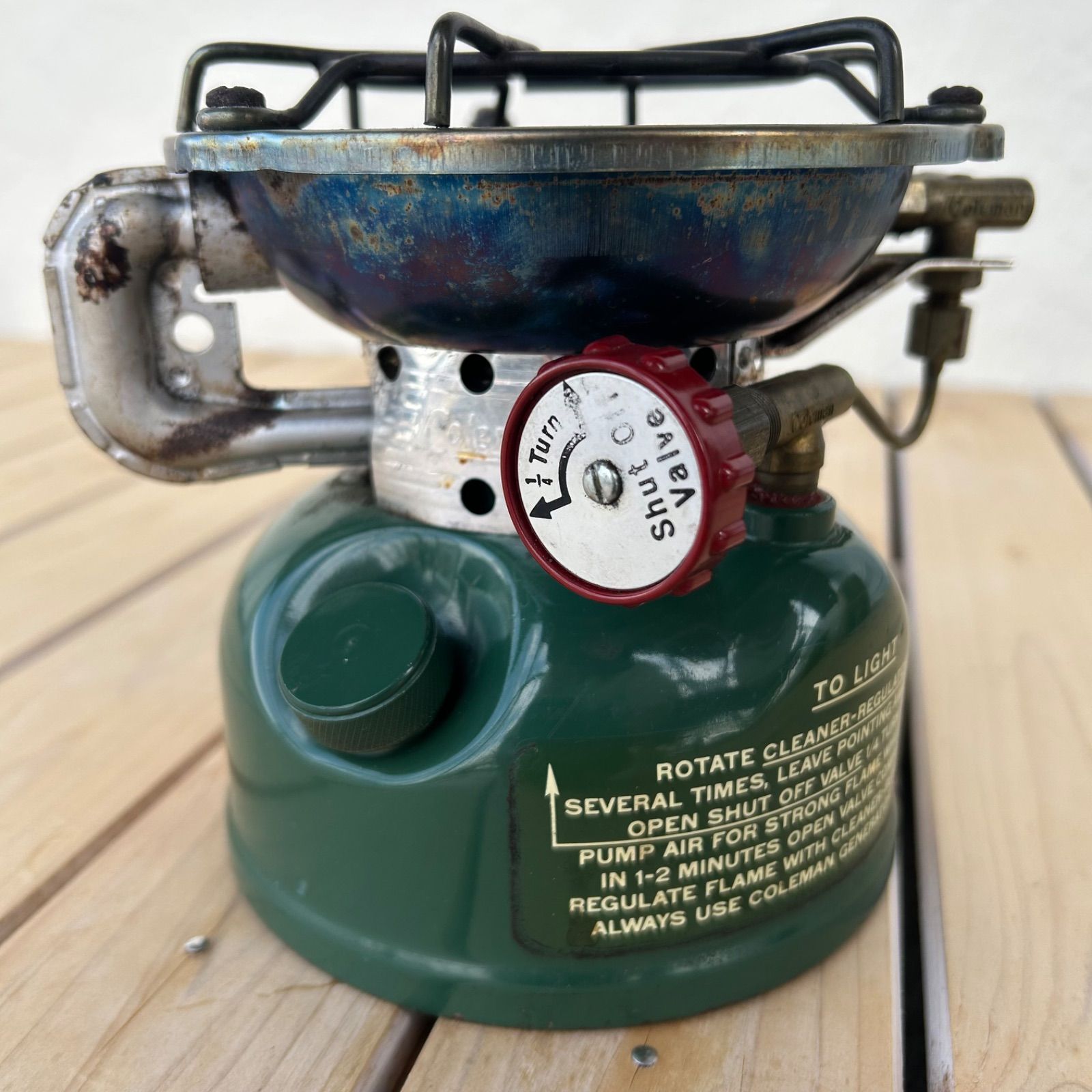 動作未確認】Coleman コールマン ヒートドラム ヴィンテージ 502-952