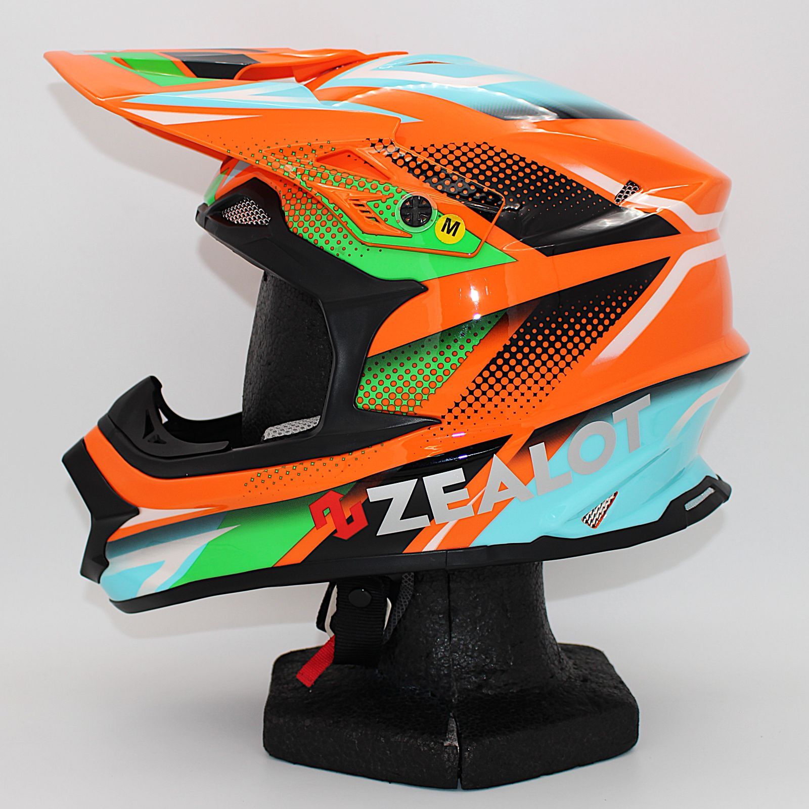 ZEALOT マッドジャンパー2 GRAPHIC ORANGE/BLUE Mサイズ MJ0016 オフ 
