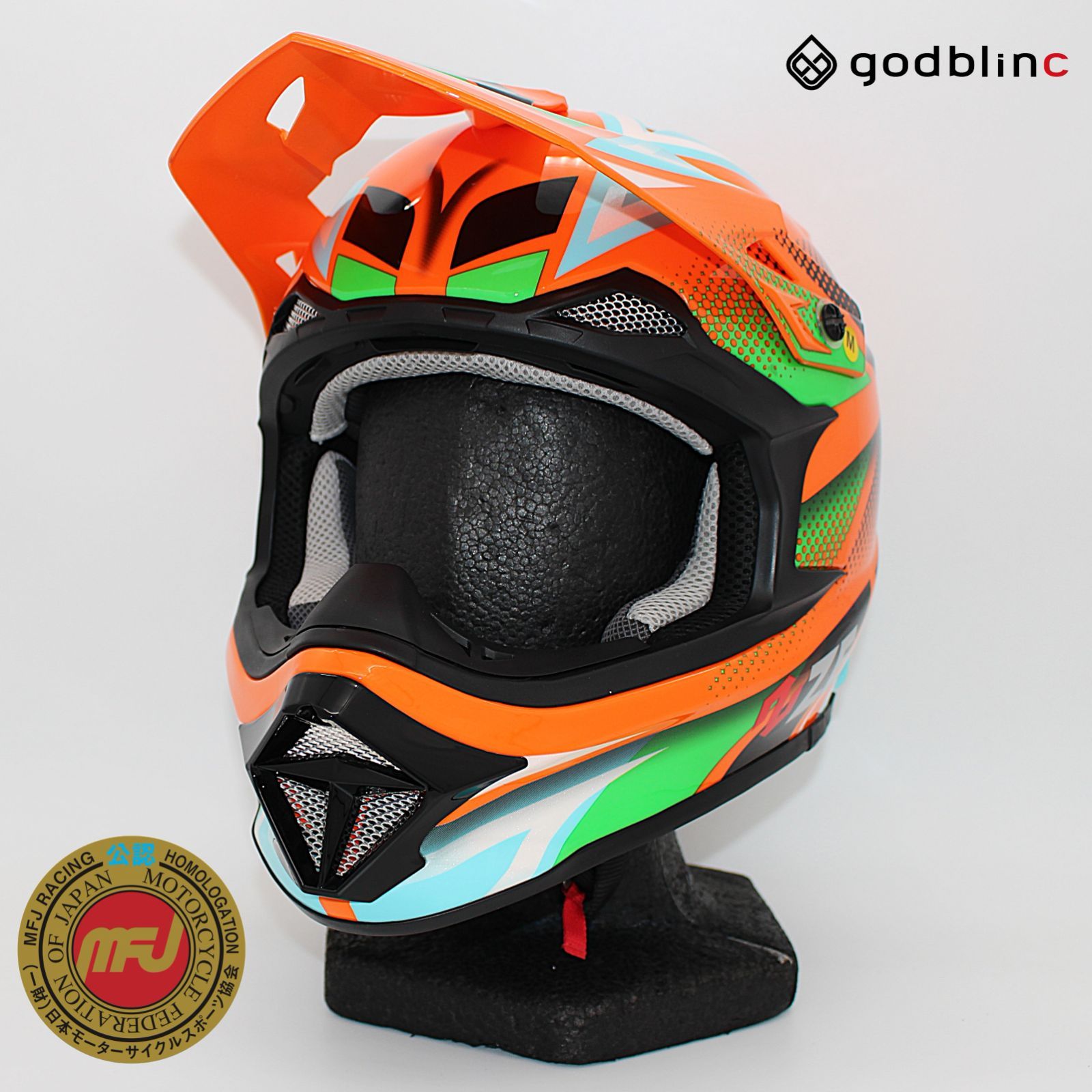 ZEALOT マッドジャンパー2 GRAPHIC ORANGE/BLUE Mサイズ MJ0016 オフ 