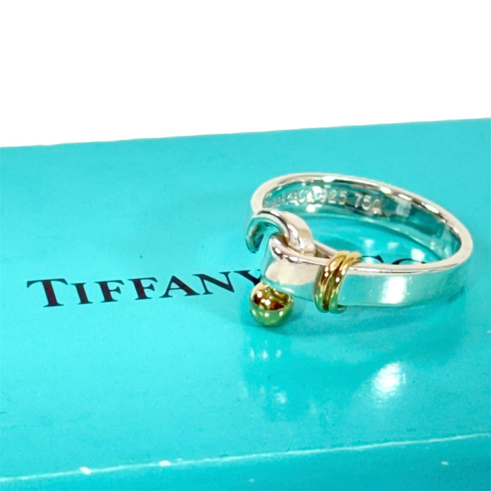 Tiffany フックアンドアイリング13号