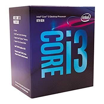 PCパーツ 【】Intel Core i3-8100 Desktop Processor 4 Cores up to 3.6 GHz ターボ・アンロック LGA1151 300 シリーズ 95W(並行輸入品)