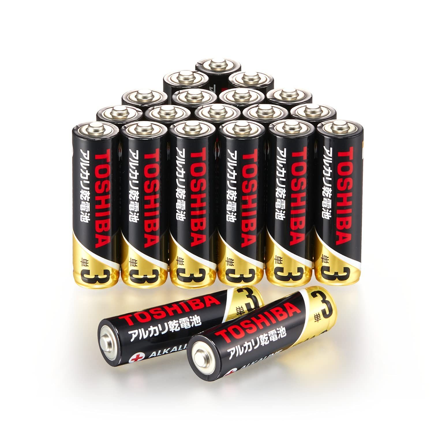 【在庫セール】単3形 20本入 1.5V アルカリ乾電池 使用推奨期限 10年保存 液漏れ防止構造 東芝(TOSHIBA) Zシリーズ LR6Z 20P