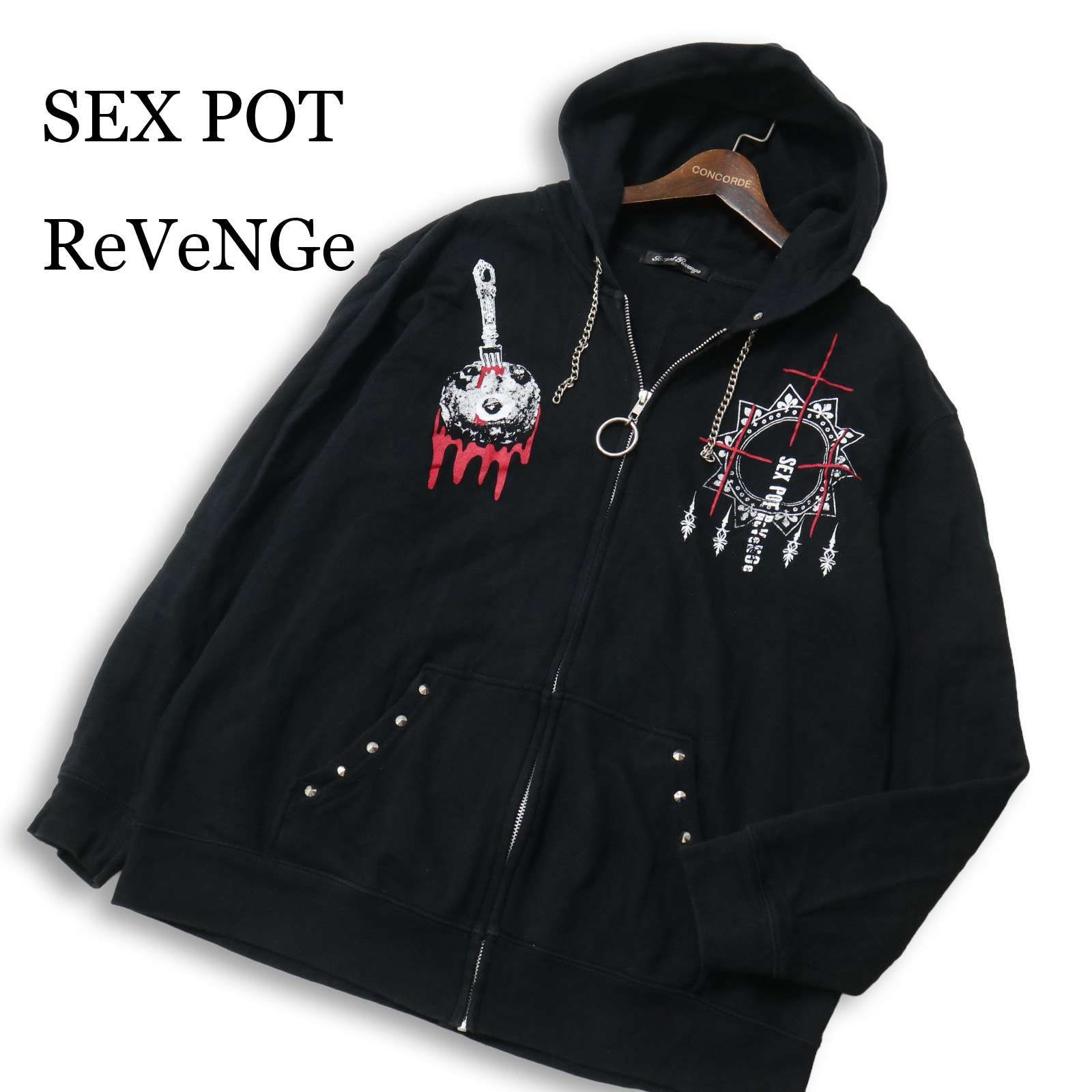 SEX POT ReVeNGe セックスポットリベンジ ベアー くま☆ スウェット