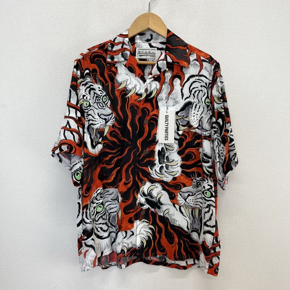 未使用 WACKO MARIA ワコマリア TIM LEHI HAWAIIAN SHIRT TYPE-1 