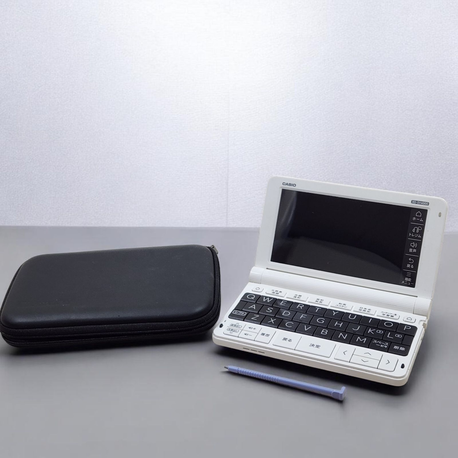 CASIO EX-word XD-SW4000 本体ケース付　送料込み即発送 CASIO EX-word XD-SV4000 ホワイト CASIO EX-word XD-SW4000 本体