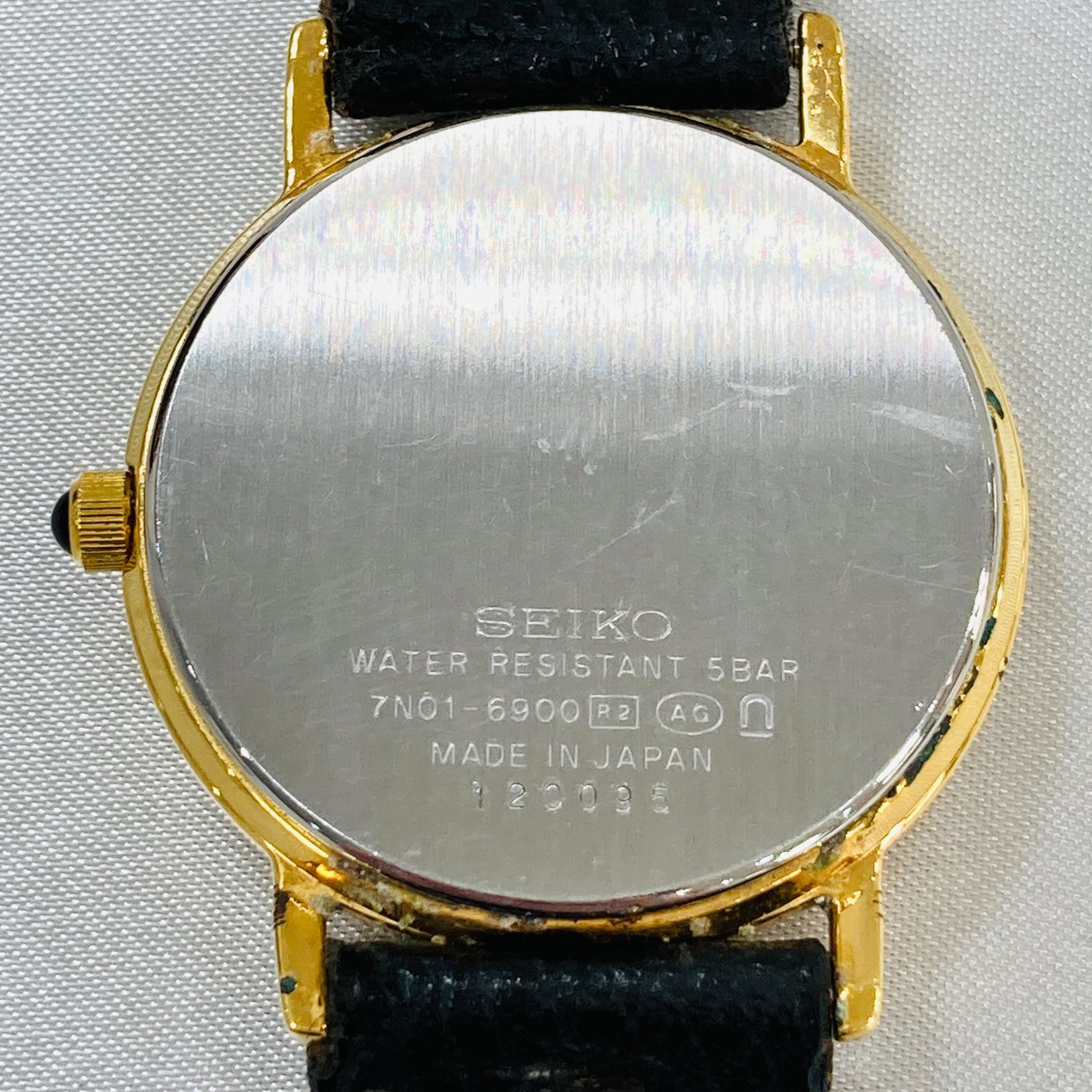 最安値，2025 A【稼働品】SEIKO セイコー 7N01-6900 メンズ 腕時計 