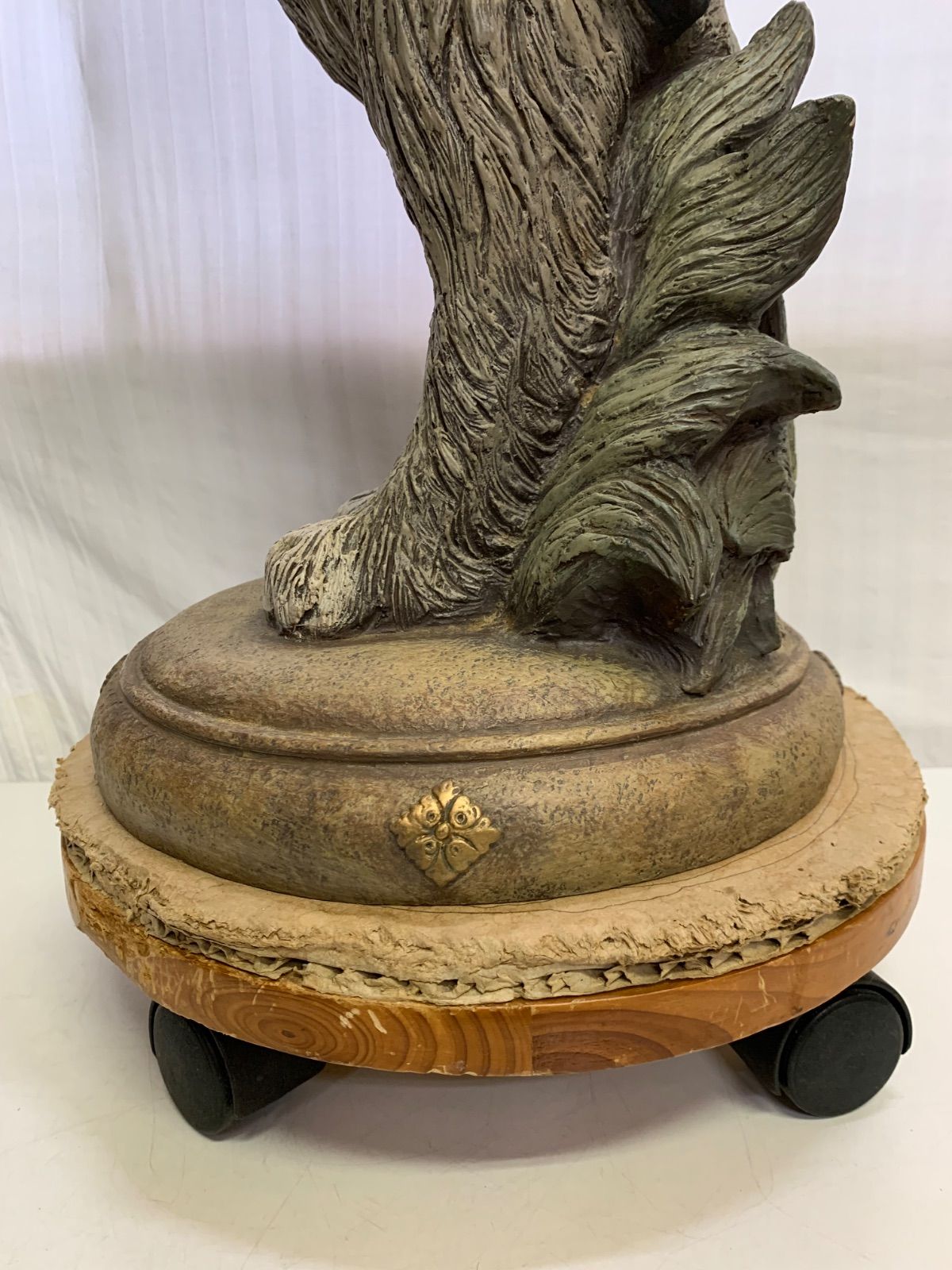 セトクラフト 猫 置物 SETO CRAFT 1954年製 トレイスタンド 花台 