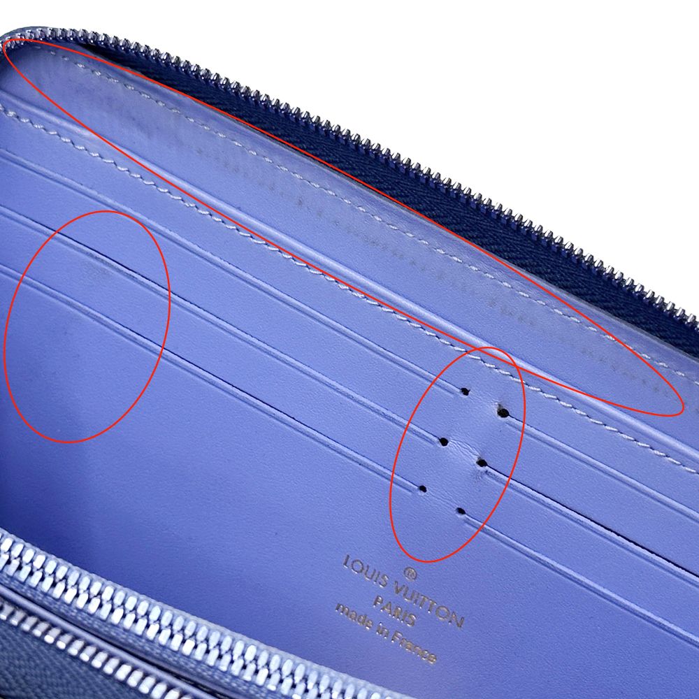 ルイ・ヴィトン LOUIS VUITTON 財布 セルティ レディース ブランド 長財布 ジッピー ウォレット ブルー M64631 モネ MONET 睡蓮 Water Lilies マスターズコレクション 【中古】 ルイ・ヴィトン LOUIS VUITTON 財布 セルティ レディース ブランド 長