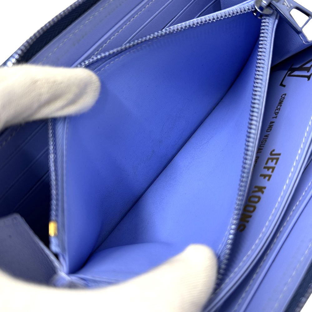 ルイ・ヴィトン LOUIS VUITTON 財布 セルティ レディース ブランド 長財布 ジッピー ウォレット ブルー M64631 モネ MONET 睡蓮 Water Lilies マスターズコレクション 【中古】 ルイ・ヴィトン LOUIS VUITTON 財布 セルティ レディース ブランド 長