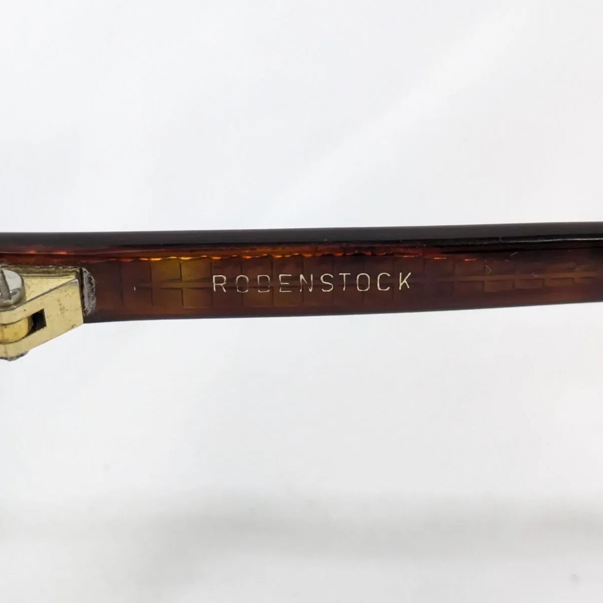 70' ヴィンテージ RODENSTOCK ALDINA BURG 眼鏡 フレーム べっ甲柄