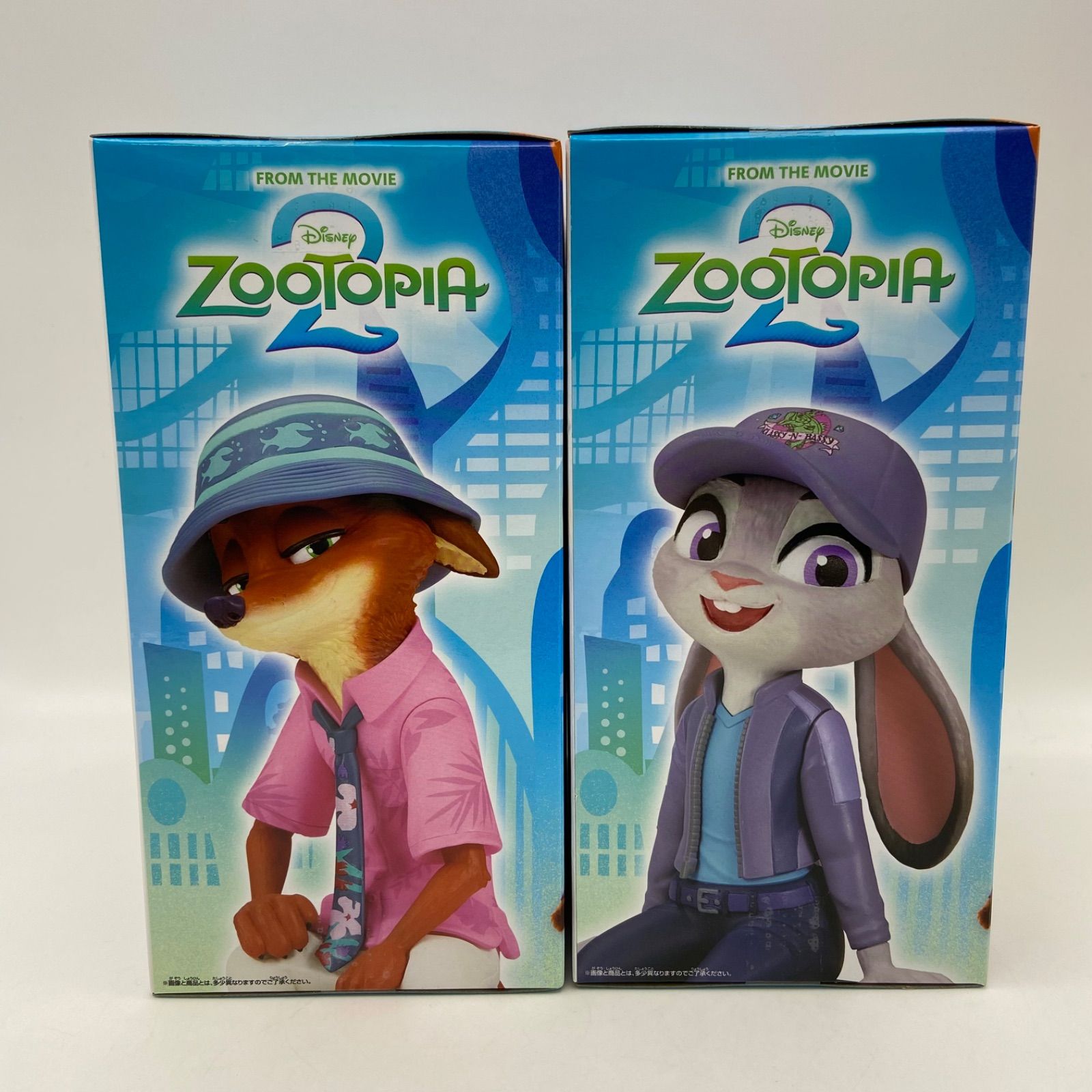 ZOOTOPIA ズートピア 2 2点セット ディズニーキャラクター モニター