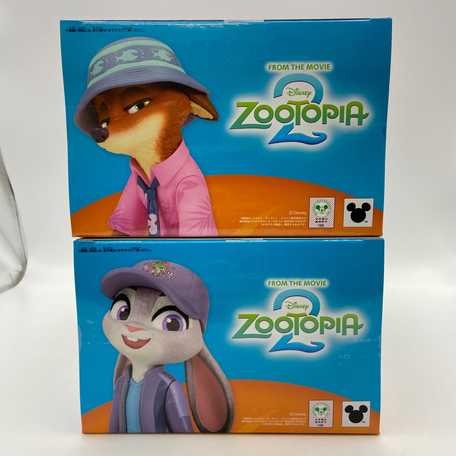 ZOOTOPIA ズートピア 2 2点セット ディズニーキャラクター モニター