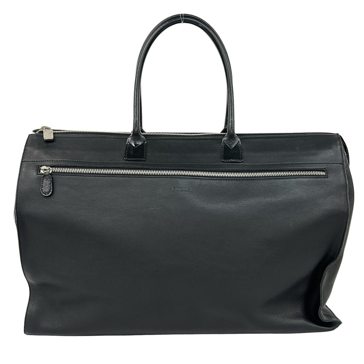 FURLA(フルラ) ビジネスバッグ - 黒 本体ロックなし レザー - メルカリ