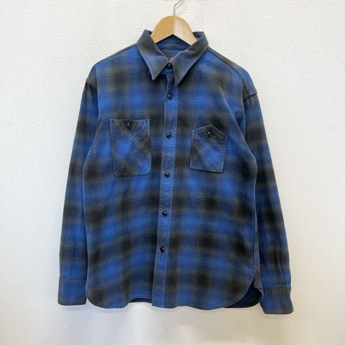 CUSHMAN クッシュマン ヘビーフランネルシャツ ヘビーネル ネルシャツ 