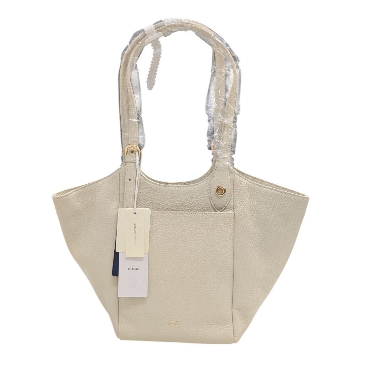 未使用品 Beaure SHIPS 別注品 シップス ビュレ レザー レザートート 