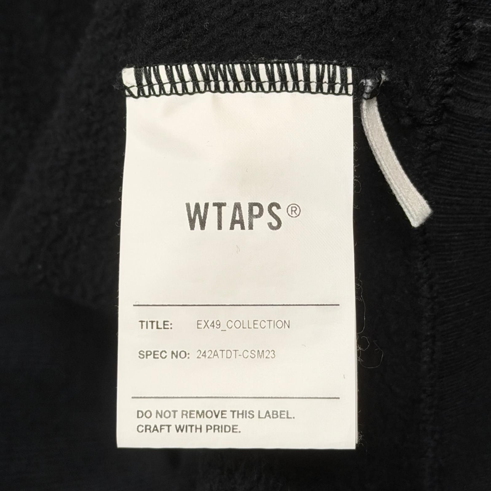 WTAPS SIGN 02 HOODY COTTON スウェットパーカー フーディー ダブル 