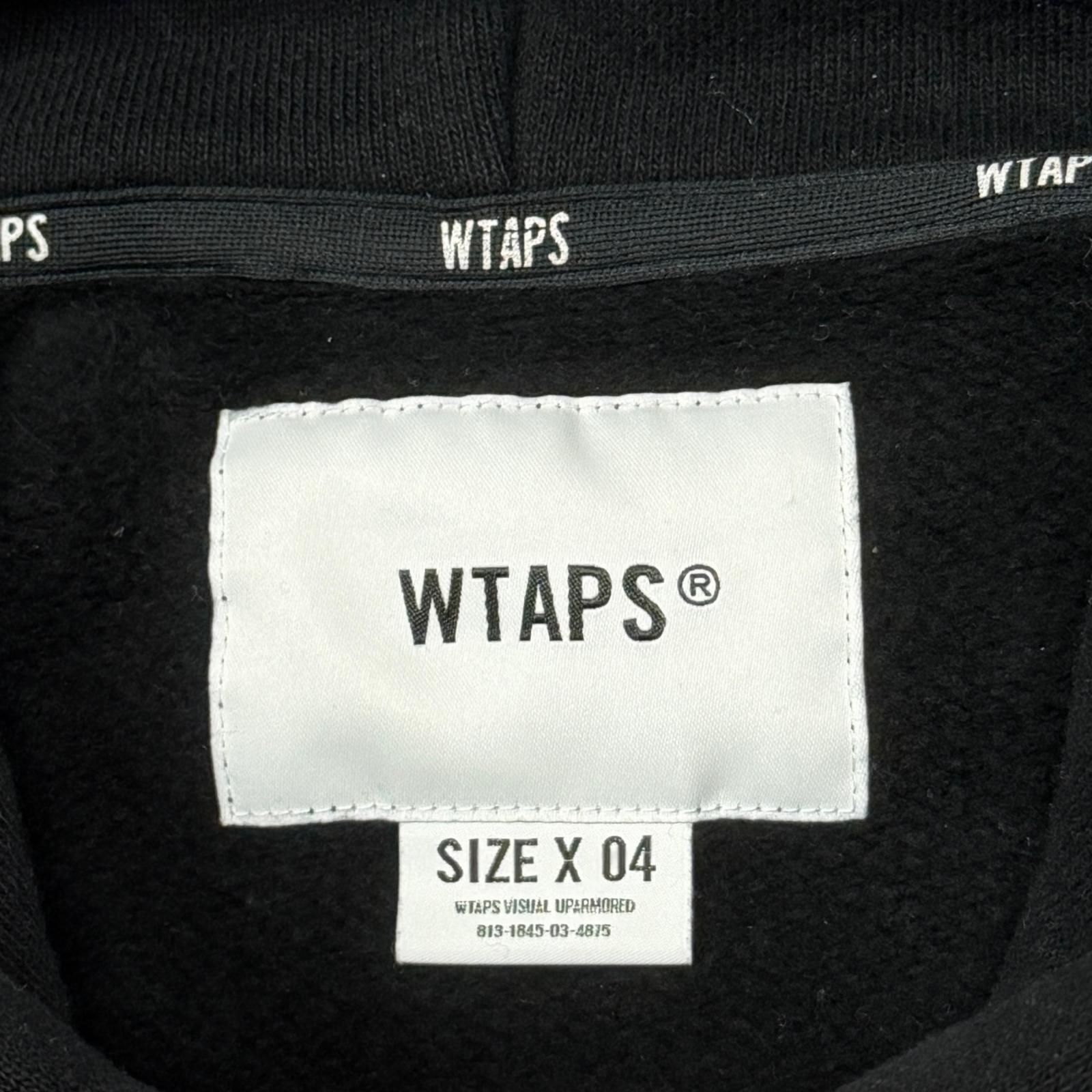 WTAPS SIGN 02 HOODY COTTON スウェットパーカー フーディー ダブル 