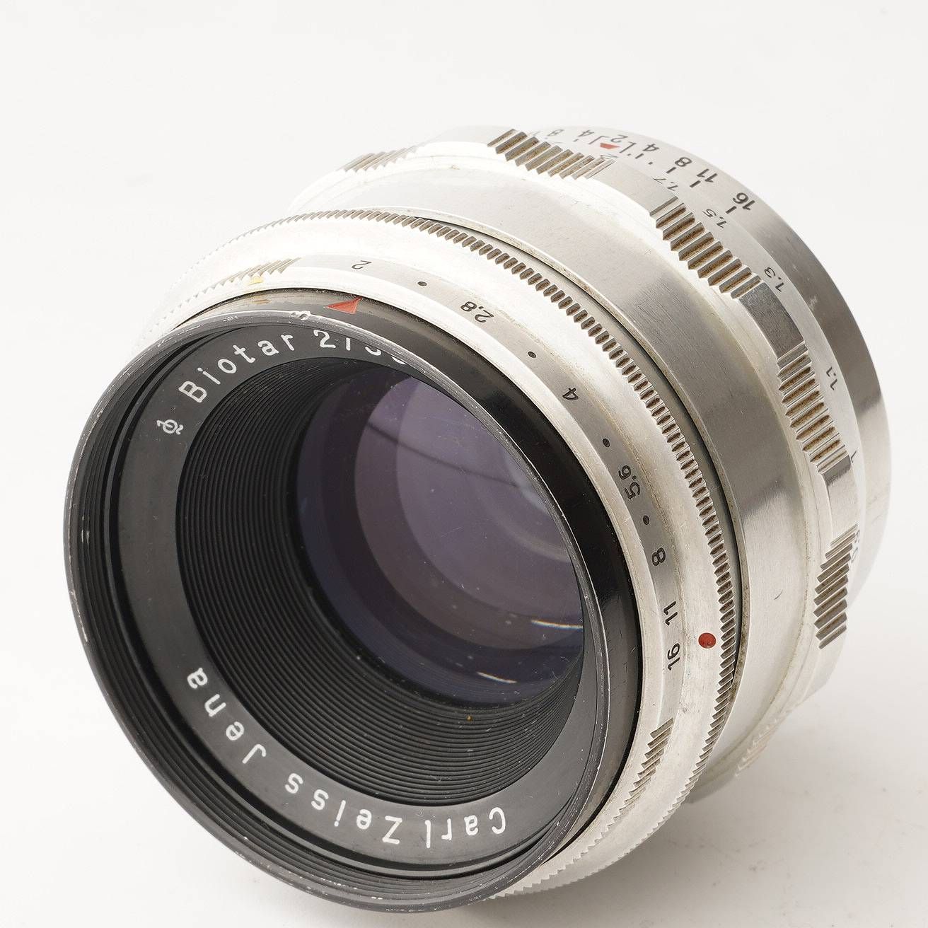 カールツァイス Carl Zeiss Jena Biotar 58mm F2 M42 マウント - メルカリ