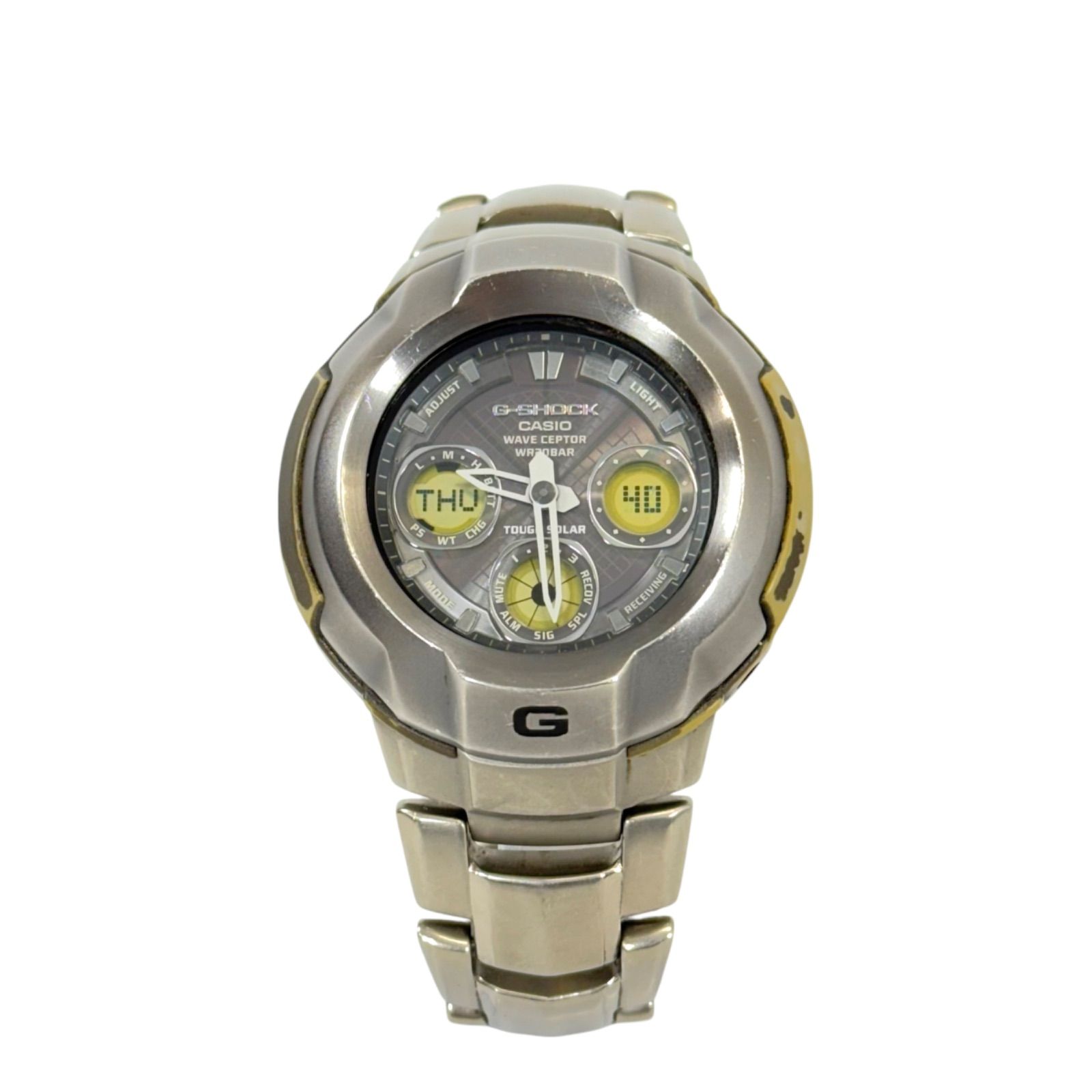 稼働品】CASIO カシオ G-SHOCK GW-1700TDJ タフソーラー 電波 グレー