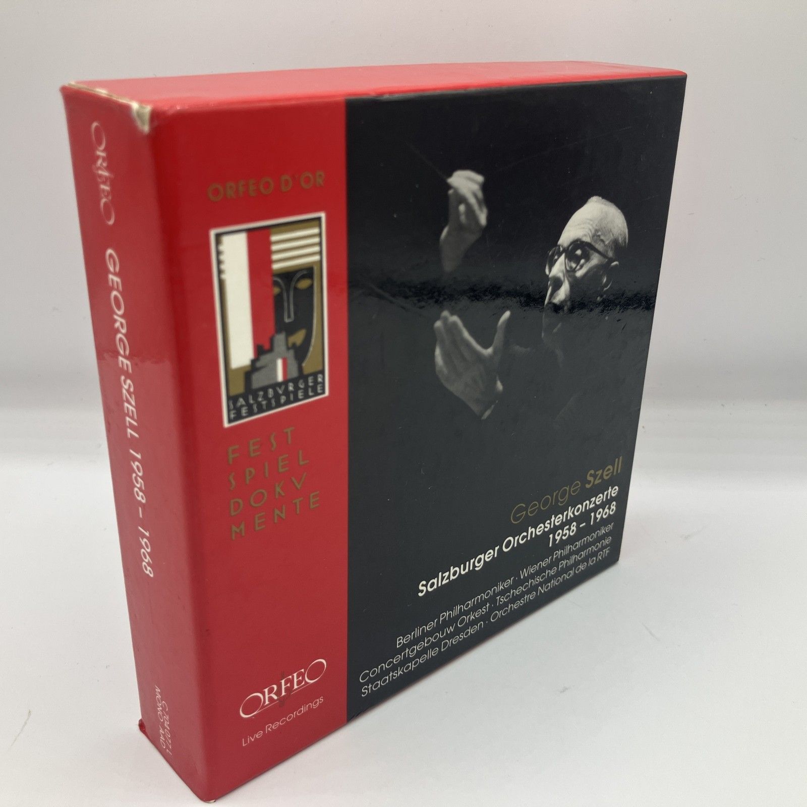 ☆GEORGE SZELL / SALZBURG ORCHESTRAL CONCERTS 1958-1968 (7CD