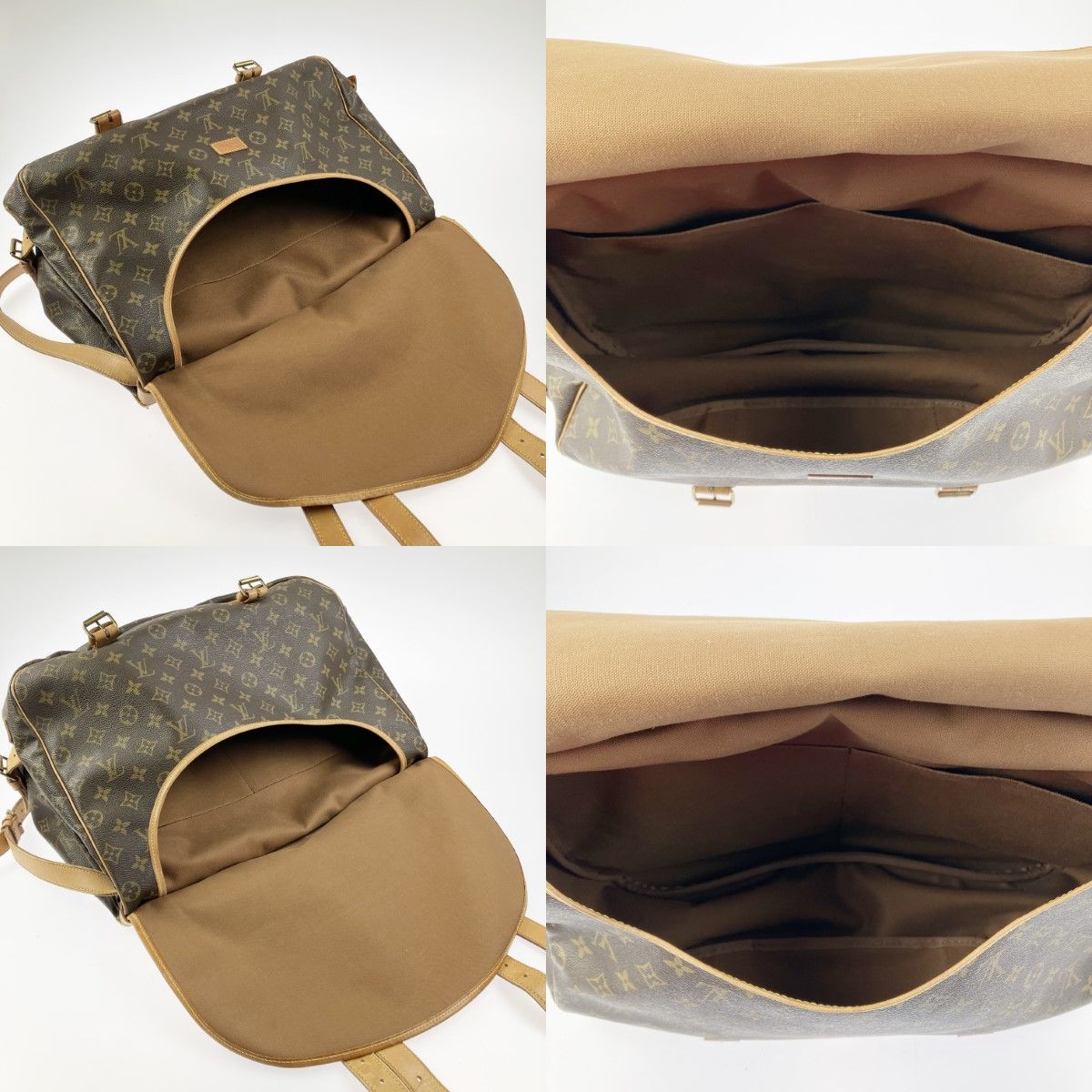 LOUIS VUITTON ルイヴィトン ショルダーバッグ モノグラム ソミュール