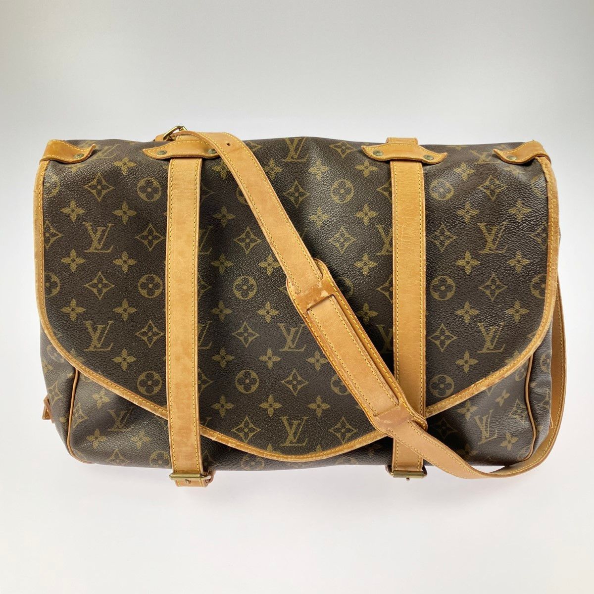 LOUIS VUITTON ルイヴィトン ショルダーバッグ モノグラム ソミュール