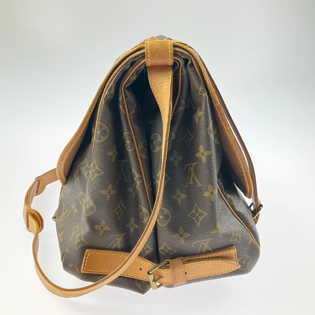 LOUIS VUITTON ルイヴィトン ショルダーバッグ モノグラム ソミュール 