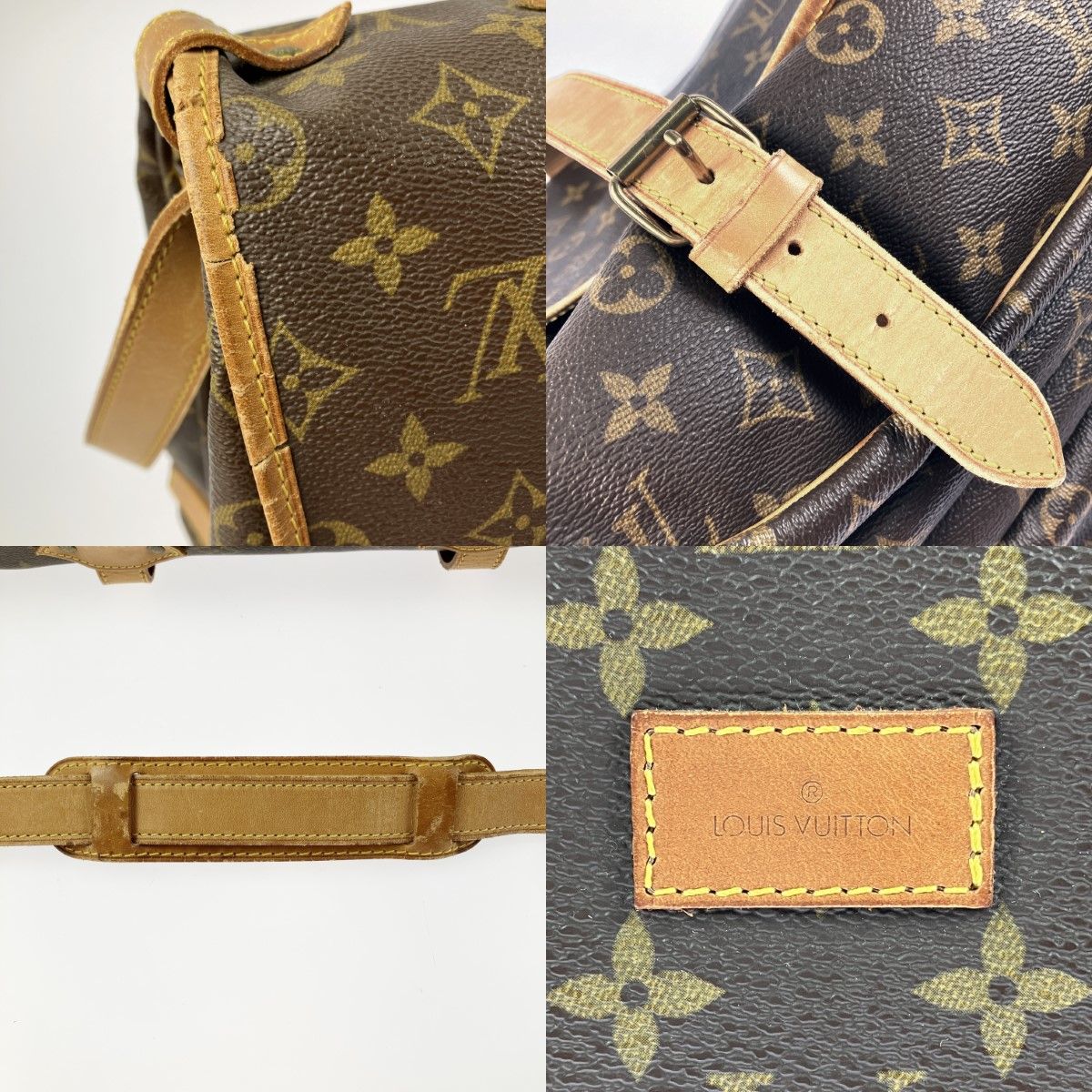 LOUIS VUITTON ルイヴィトン ショルダーバッグ モノグラム ソミュール