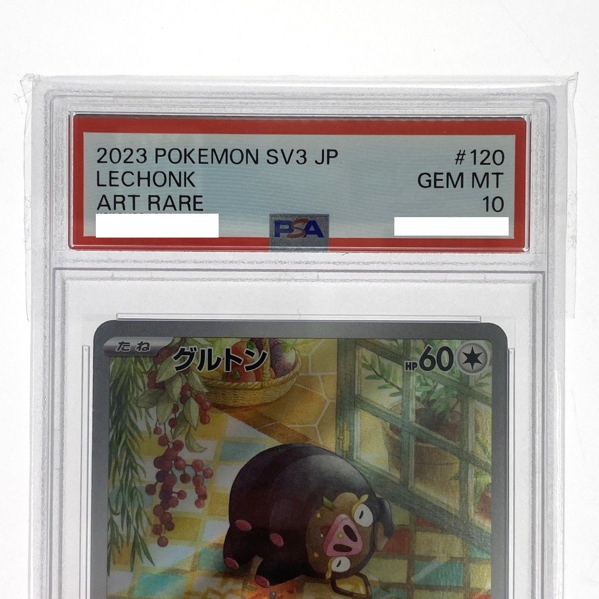 グルトン ar 買取 ポケモンカード グルトン AR 120 108 SV3 PSA10 